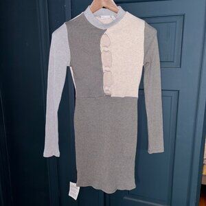 ASOS - Open Front Bodycon Mini Dress - Size 6